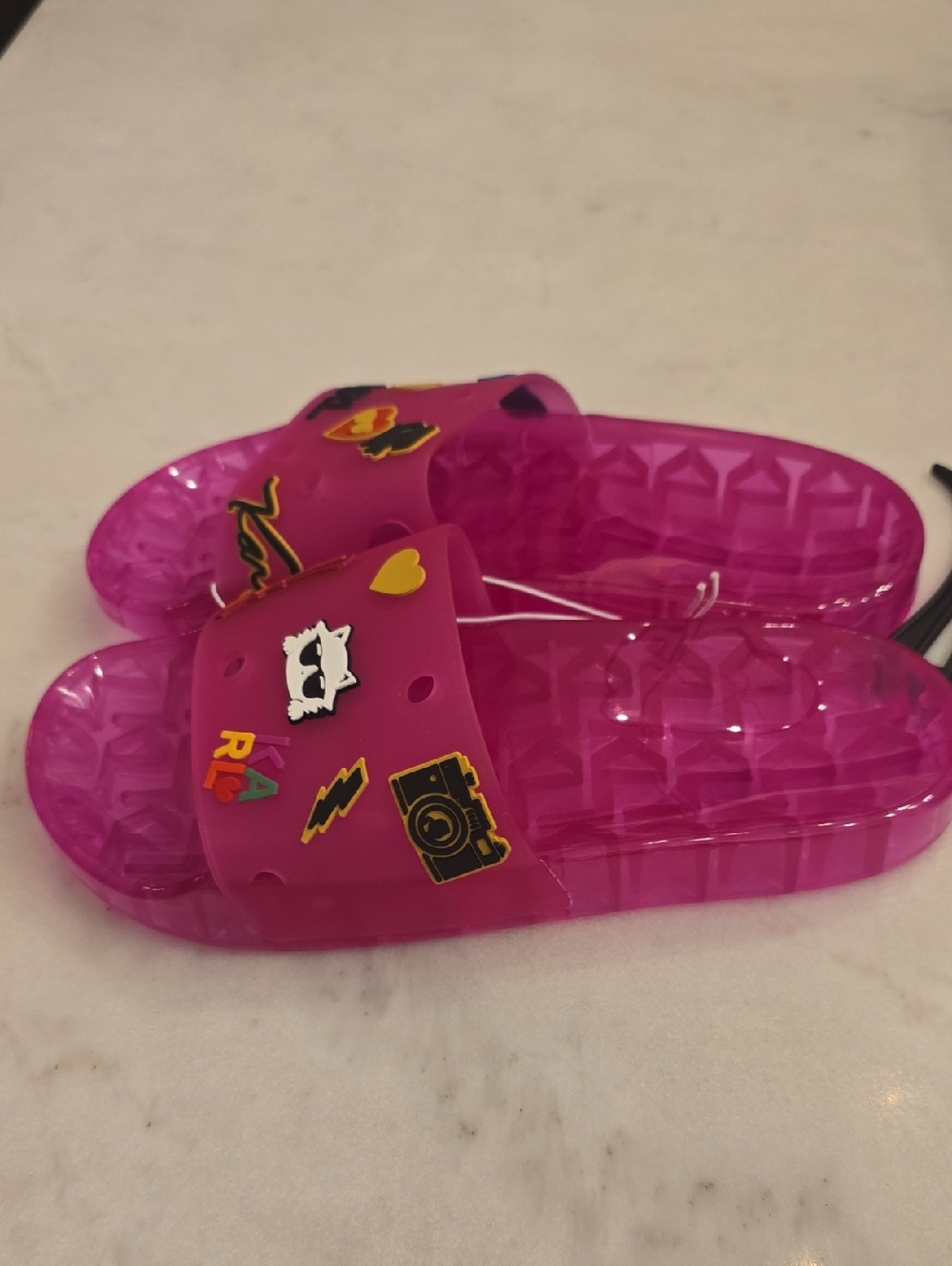 NWT Karl Lagerfeld Paris Thea Translucent Slides. US 6. EU36 - Picture 5 of 7